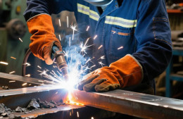Сварщик дуговой сварки неплавящимся электродом в защитном газе