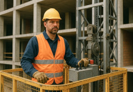 Проверка знаний по программе "Машинист подъемника строительного грузового"